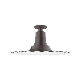 Exterior Ceiling Mount by Montclair Light Works ( 518 | FMB159-51-G05 Radial ) 