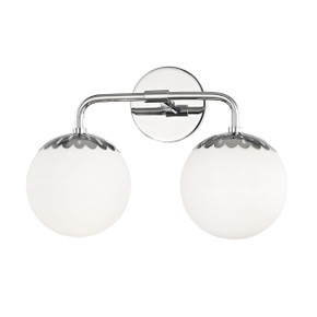Bathroom Fixtures Two Lights by Mitzi ( 428 | H193302-PN Paige ) 
