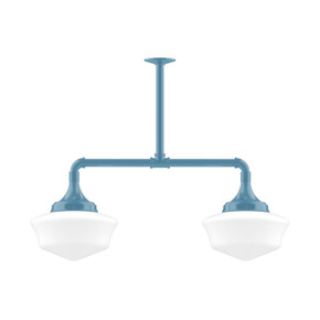 Linear/Island 2 Light Bar by Montclair Light Works ( 518 | MSD021-54-T36 Schoolhouse ) 