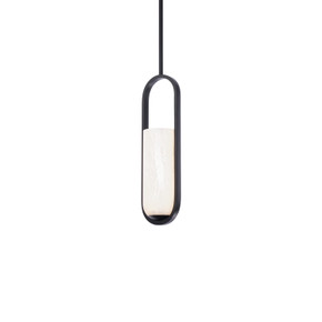 Mini Pendants Glass Down by Modern Forms ( 281 | PD-26316-BK Rollins ) 