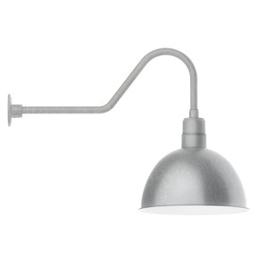 Exterior Wall Mount by Montclair Light Works ( 518 | GNC117-49-B01-L13 Deep Bowl ) 