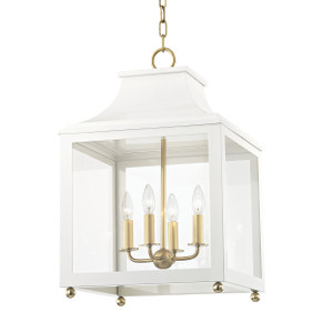 Exterior Hanging by Mitzi ( 428 | H259704L-AGB/WH Leigh ) 
