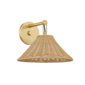 Sconces Single Glass by Mitzi ( 428 | H831101-AGB Dalia ) 