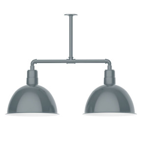 Exterior Hanging by Montclair Light Works ( 518 | MSD117-40-T48-G06 Deep Bowl ) 