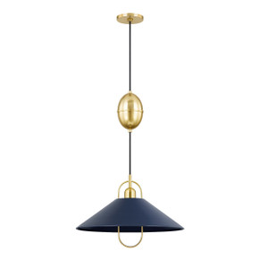 Pendants Metal Shade by Mitzi ( 428 | H866701-AGB/SNY Mariel ) 