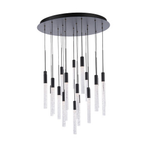 Large Chandeliers Glass Shade by Modern Forms ( 281 | PD-35621-BK Magic ) 