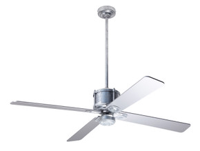 Fans Ceiling Fans by Modern Fan Co ( 201 | IND-GV-50-SV-NL-RC Industry DC ) 