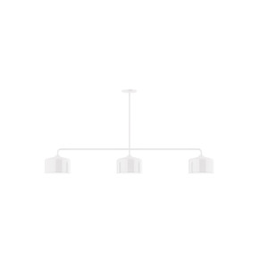 Linear/Island 3 Light Bar by Montclair Light Works ( 518 | MSN419-44 Axis ) 