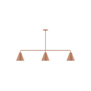 Linear/Island 3 Light Bar by Montclair Light Works ( 518 | MSN420-19 Jynx ) 