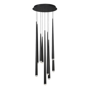 Pendants Multi-port/Cascade by Modern Forms ( 281 | PD-41709R-BK Cascade ) 