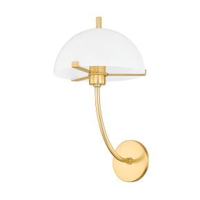 Sconces Single Glass by Mitzi ( 428 | H915101-AGB Atala ) 