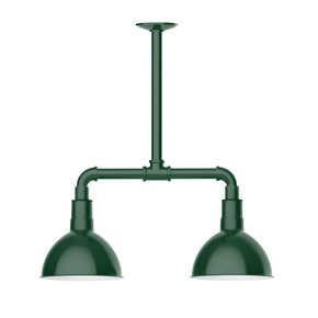 Exterior Hanging by Montclair Light Works ( 518 | MSB114-42-T48-W08 Deep Bowl ) 