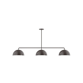 Linear/Island 3 Light Bar by Montclair Light Works ( 518 | MSN432-G15-51 Arcade ) 