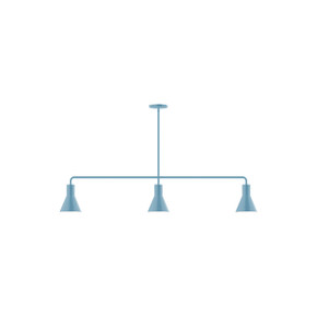 Linear/Island 3 Light Bar by Montclair Light Works ( 518 | MSN436-54 Axis ) 