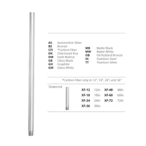 Fans Accessories by Modern Forms Fans ( 441 | XF-60-MB Fan Accessories ) 