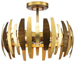 Semi-Flush Mts. Drum Shade by Metropolitan ( 29 | N7835-659 Manitou ) 