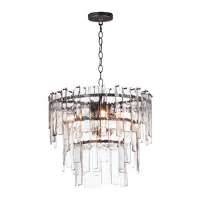 Mid. Chandeliers Empire/Basket by Maxim ( 16 | 21835AGDBZ Warren ) 