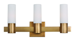 Bathroom Fixtures Three Lights by Maxim ( 16 | 22413SWNAB Contessa ) 