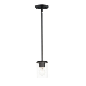 Mini Pendants Glass Down by Maxim ( 16 | 90200CLBK Corona ) 