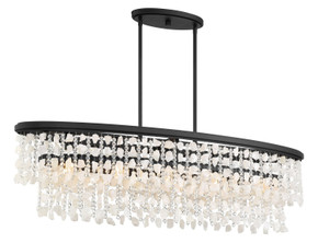 Linear/Island 4 Light + by Minka-Lavery ( 7 | 6707-66 Shimmering Elegance ) 