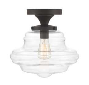 Semi-Flush Mts. Cage by Meridian ( 446 | M60069ORB ) 