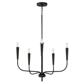 Mid. Chandeliers Candle by Maxim ( 16 | 24815BK Vela ) 