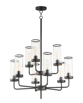 Mid. Chandeliers Glass Up by Maxim ( 16 | 11479CRBK Crosby ) 