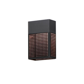 Exterior Wall Mt./Flush by Maxim ( 16 | 54802BK Lattice ) 
