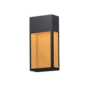 Exterior Wall Mt./Flush by Maxim ( 16 | 54804RABK Lattice ) 