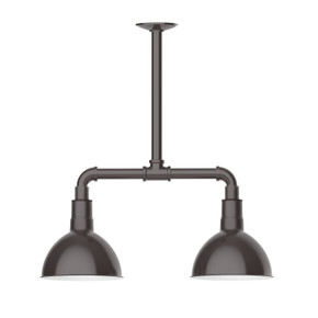 Exterior Ceiling Mount by Montclair Light Works ( 518 | MSB114-51 Deep Bowl ) 