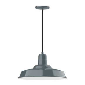 Pendants Metal Shade by Montclair Light Works ( 518 | PEB185-40-C12-W18 Warehouse ) 