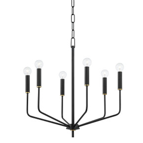 Mid. Chandeliers Candle by Mitzi ( 428 | H516806-AGB/SBK Bailey ) 
