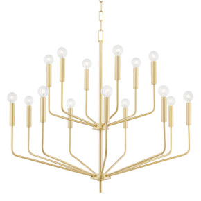 Large Chandeliers Candle by Mitzi ( 428 | H516815-AGB Bailey ) 