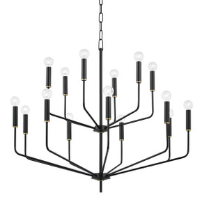 Large Chandeliers Candle by Mitzi ( 428 | H516815-AGB/SBK Bailey ) 