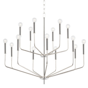 Large Chandeliers Candle by Mitzi ( 428 | H516815-PN Bailey ) 