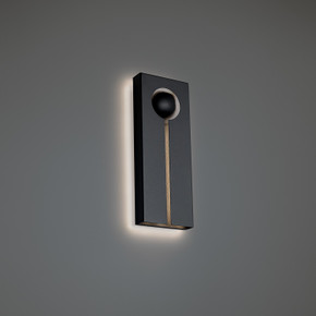 Exterior Sconces by Modern Forms ( 281 | WS-W20516-BK/BN Keyhole ) 