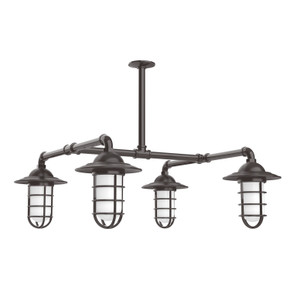 Exterior Chandeliers by Montclair Light Works ( 518 | MSP052-51-T24 Vaportite ) 