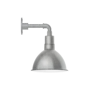 Exterior Wall Mount by Montclair Light Works ( 518 | GNM115-49-B01-G06 Deep Bowl ) 