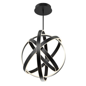 Mid. Chandeliers Sphere by Modern Forms ( 281 | PD-61728-BK Kinetic ) 