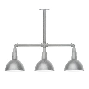 Exterior Chandeliers by Montclair Light Works ( 518 | MSK114-49-T24 Deep Bowl ) 