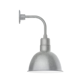 Exterior Wall Mount by Montclair Light Works ( 518 | GNT116-49-B03-L12 Deep Bowl ) 