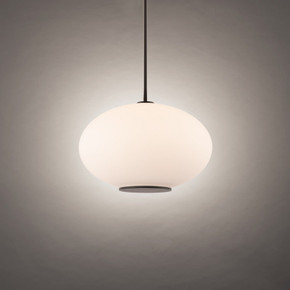 Pendants Glass Down by Modern Forms ( 281 | PD-72316-27-BK Illusion ) 