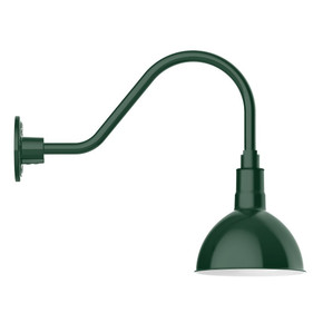 Exterior Wall Mount by Montclair Light Works ( 518 | GNA114-42-B03-G06 Deep Bowl ) 
