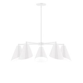 Mid. Chandeliers Metal Shade by Montclair Light Works ( 518 | CHC415-44-L10 Jasmine ) 