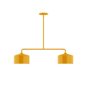 Linear/Island 2 Light Bar by Montclair Light Works ( 518 | MSG419-21 Axis ) 