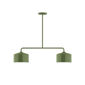 Linear/Island 2 Light Bar by Montclair Light Works ( 518 | MSG419-22-L10 Axis ) 