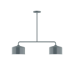 Linear/Island 2 Light Bar by Montclair Light Works ( 518 | MSG419-40-L10 Axis ) 