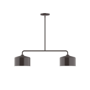 Linear/Island 2 Light Bar by Montclair Light Works ( 518 | MSG419-51 Axis ) 