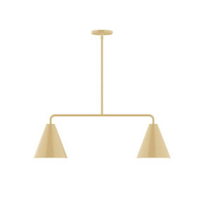 Linear/Island 2 Light Bar by Montclair Light Works ( 518 | MSG420-17 Jynx ) 