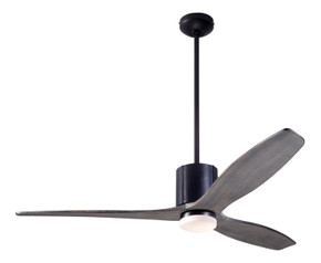 Fans Damp Location by Modern Fan Co ( 201 | LLX-DBBK-54-GY-271-CC LeatherLuxe DC ) 